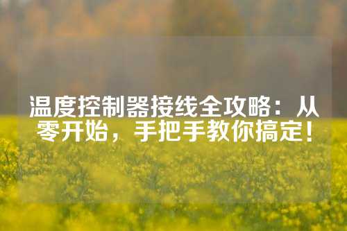 温度控制器接线全攻略：从零开始，手把手教你搞定！