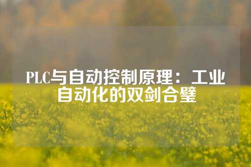 PLC与自动控制原理：工业自动化的双剑合璧