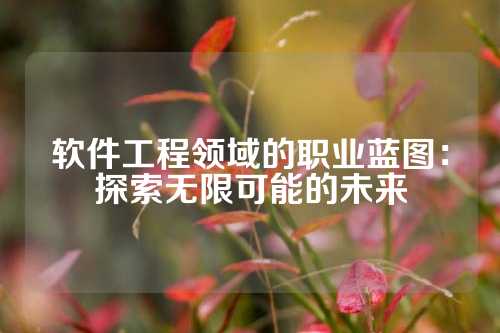 软件工程领域的职业蓝图：探索无限可能的未来