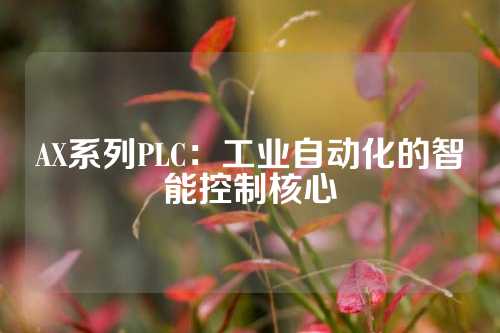 AX系列PLC：工业自动化的智能控制核心