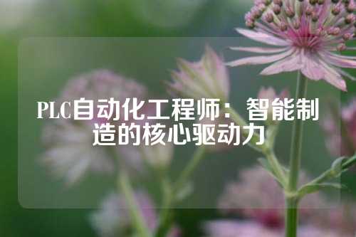 PLC自动化工程师：智能制造的核心驱动力