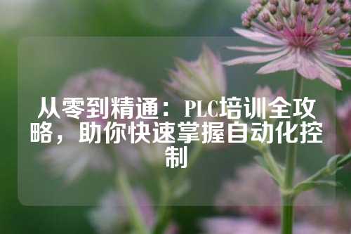 从零到精通：PLC培训全攻略，助你快速掌握自动化控制