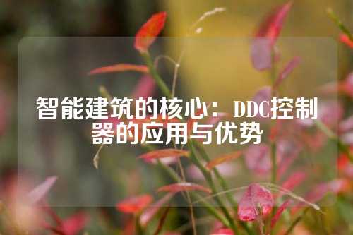 智能建筑的核心：DDC控制器的应用与优势