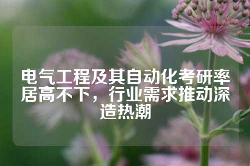 电气工程及其自动化考研率居高不下，行业需求推动深造热潮
