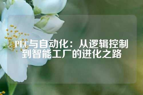 PLC与自动化：从逻辑控制到智能工厂的进化之路