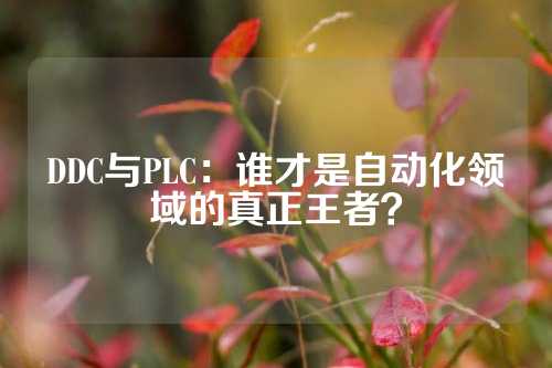 DDC与PLC：谁才是自动化领域的真正王者？