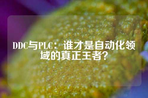 DDC与PLC：谁才是自动化领域的真正王者？