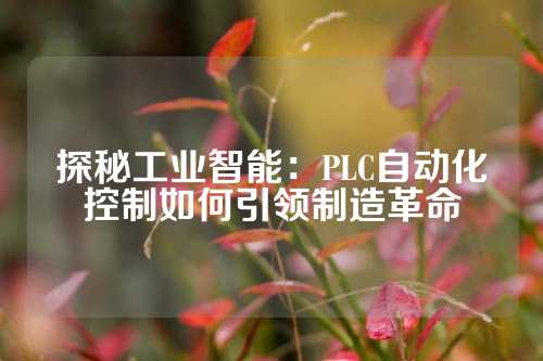 探秘工业智能：PLC自动化控制如何引领制造革命