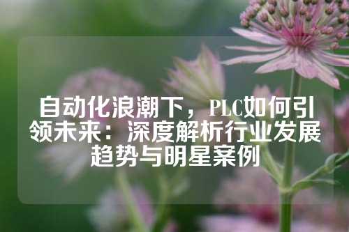 自动化浪潮下,PLC如何引领未来:深度解析行业发展趋势与明星案例