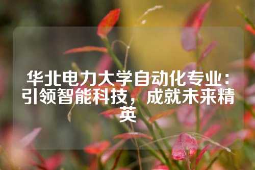 华北电力大学自动化专业：引领智能科技，成就未来精英