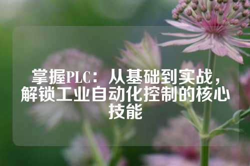 掌握PLC：从基础到实战，解锁工业自动化控制的核心技能