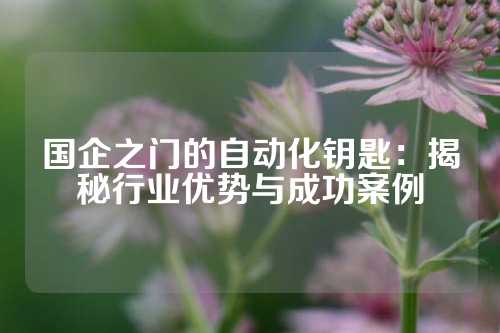 国企之门的自动化钥匙：揭秘行业优势与成功案例