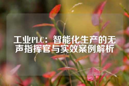 工业PLC：智能化生产的无声指挥官与实效案例解析