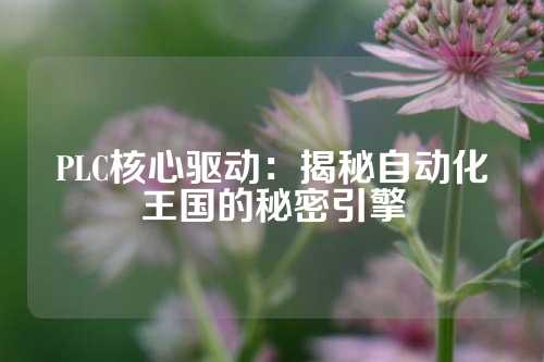 PLC核心驱动：揭秘自动化王国的秘密引擎