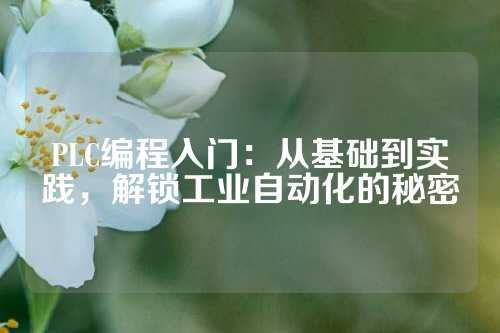 PLC编程入门：从基础到实践，解锁工业自动化的秘密