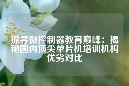 探寻微控制器教育巅峰：揭秘国内顶尖单片机培训机构优劣对比