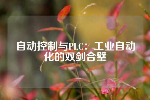自动控制与PLC：工业自动化的双剑合璧