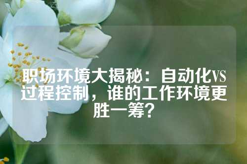 职场环境大揭秘：自动化VS过程控制，谁的工作环境更胜一筹？