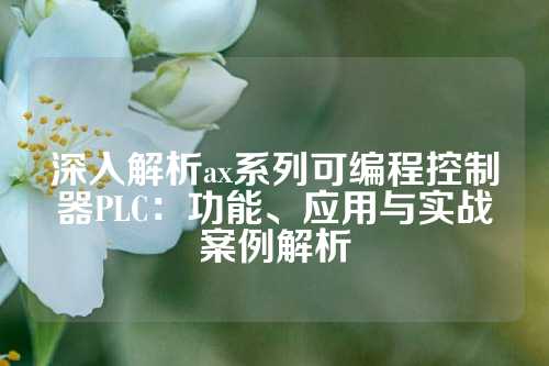 深入解析ax系列可编程控制器PLC：功能、应用与实战案例解析