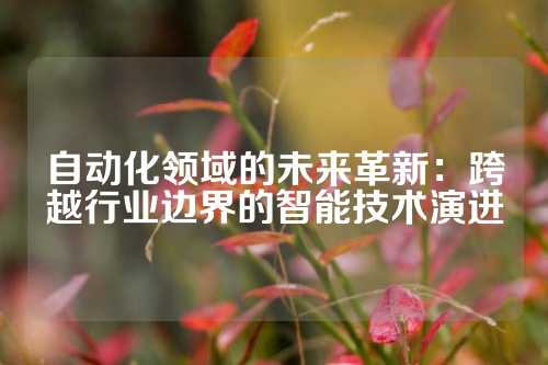 自动化领域的未来革新：跨越行业边界的智能技术演进