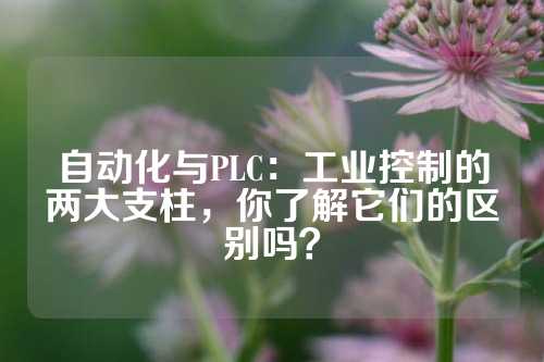 自动化与PLC：工业控制的两大支柱，你了解它们的区别吗？