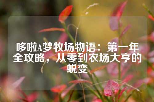 哆啦A梦牧场物语：第一年全攻略，从零到农场大亨的蜕变