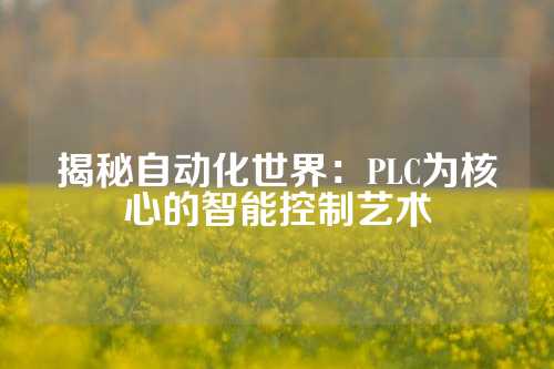 揭秘自动化世界：PLC为核心的智能控制艺术