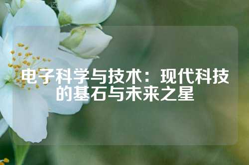 电子科学与技术：现代科技的基石与未来之星