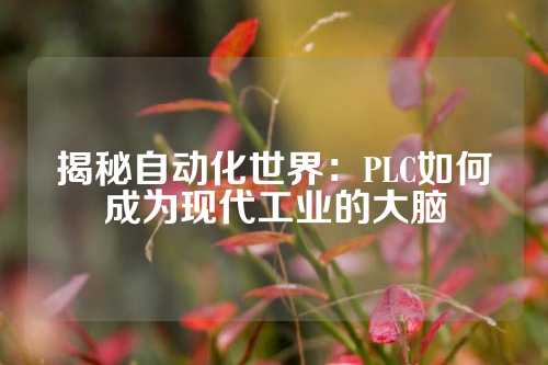 揭秘自动化世界：PLC如何成为现代工业的大脑