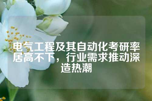 电气工程及其自动化考研率居高不下，行业需求推动深造热潮