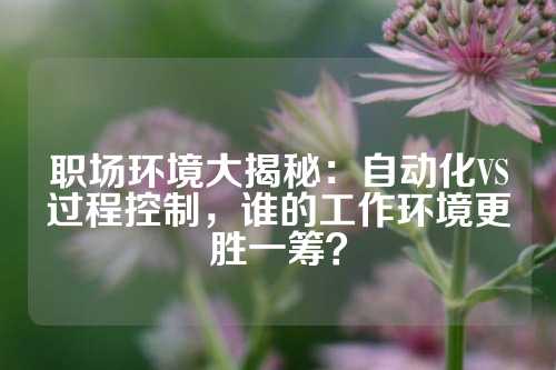 职场环境大揭秘：自动化VS过程控制，谁的工作环境更胜一筹？